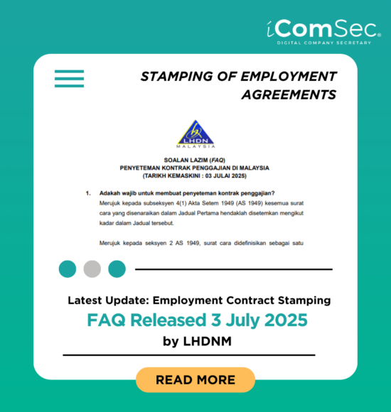 Employment Contract Stamping