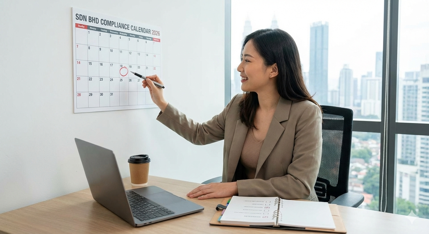 First-Year Compliance Calendar for Sdn Bhd