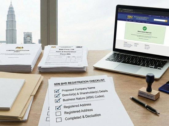 Checklist for register SDN BHD in Malaysia (Simple & Easy Guide)