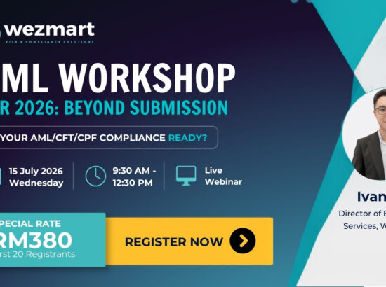 AML Workshop – DCR 2026: Beyond Submission — Is Your Compliance Framework Ready?