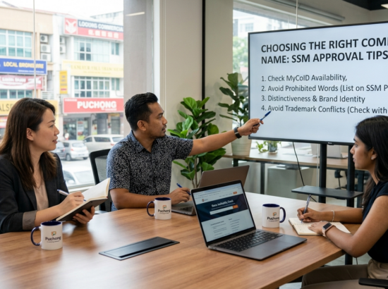 Choosing the Right Company Name: SSM Approval Tips