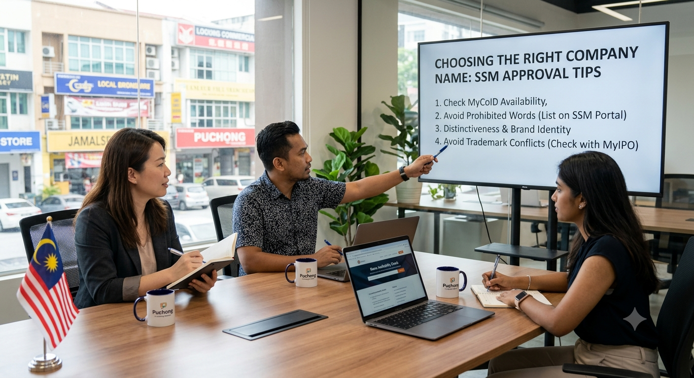 Choosing the Right Company Name: SSM Approval Tips