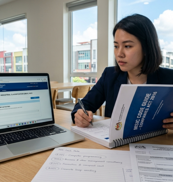 Choosing the Right MSIC Code Before Company Registration