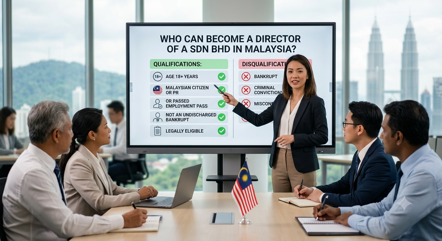 Who Can Become a Director of a Sdn Bhd in Malaysia?