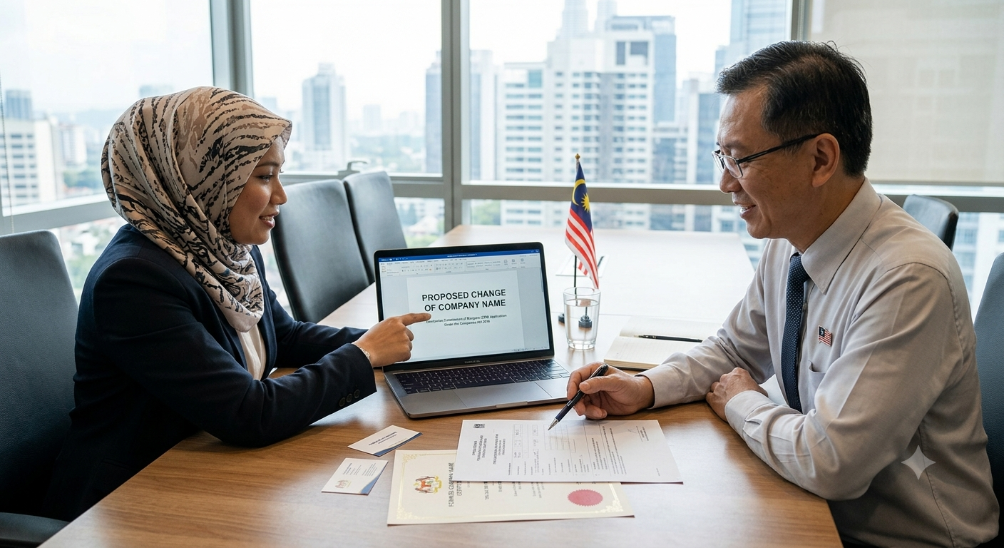 Can I Change My Company Name After Incorporation in Malaysia?