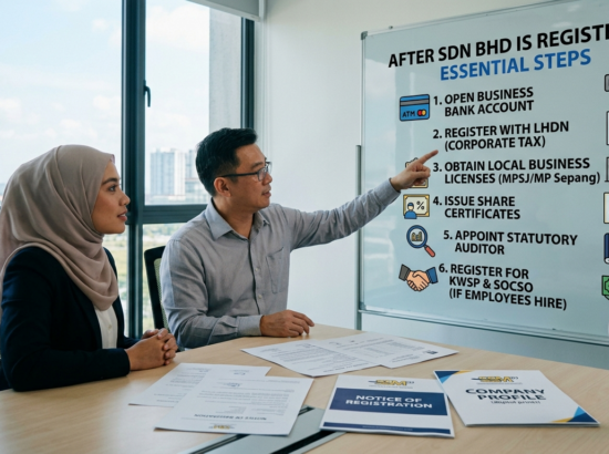 What Happens After Your Sdn Bhd Is Registered? Your First Year Compliance Calendar