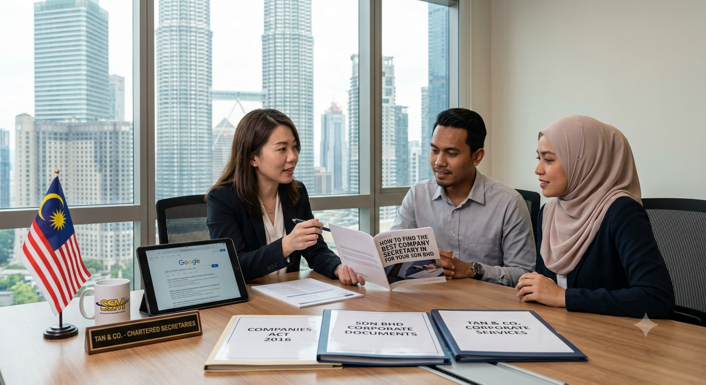 How to Find the Best Company Secretary in Malaysia for Your Sdn Bhd