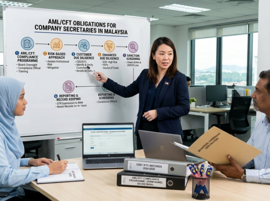 AML/CFT Obligations for Company Secretaries in Malaysia