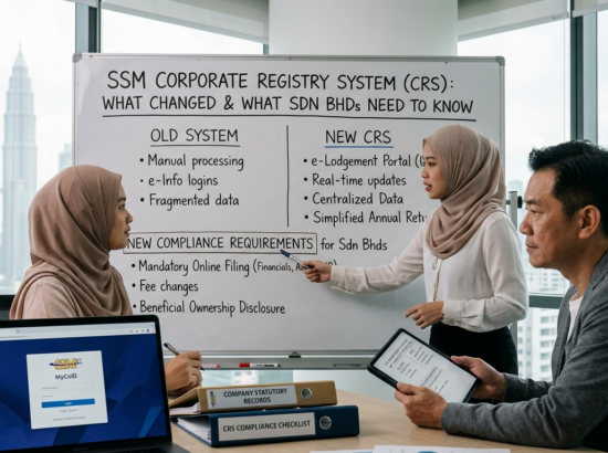 SSM’s Corporate Registry System (CRS): What Changed and What Every Sdn Bhd Needs to Know